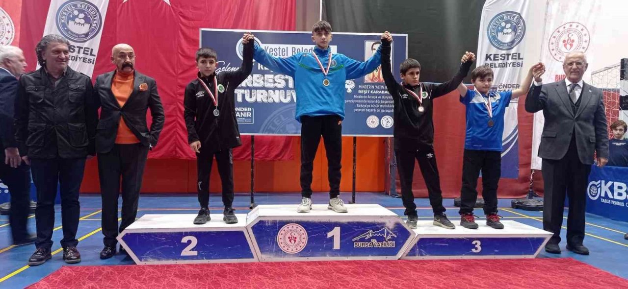 Düzceli 6 sporcu kürsüye çıktı