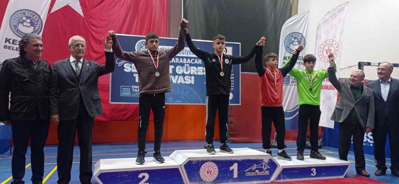 Düzceli 6 sporcu kürsüye çıktı