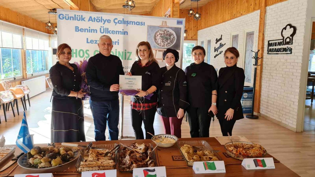 Büyükçekmeceli göçmenler ülkelerinin yöresel lezzetlerini tanıttı