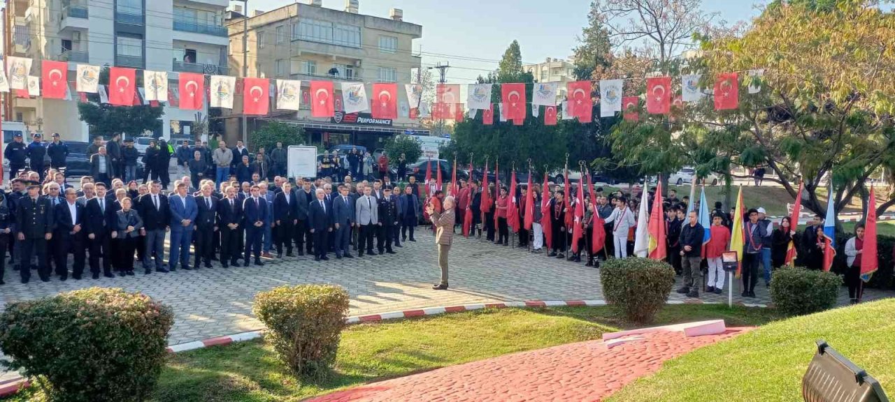 Milli mücadelede ilk kurşunun atılışının 104. yılı törenle kutlandı