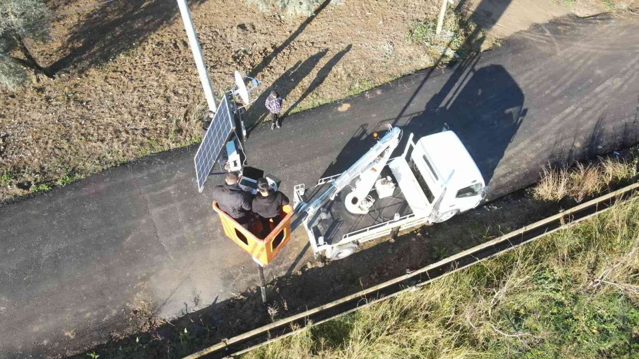 İznik kırsalı 400 kamerayla güvende