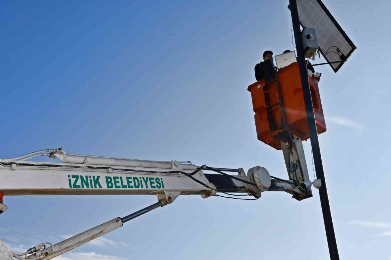 İznik kırsalı 400 kamerayla güvende