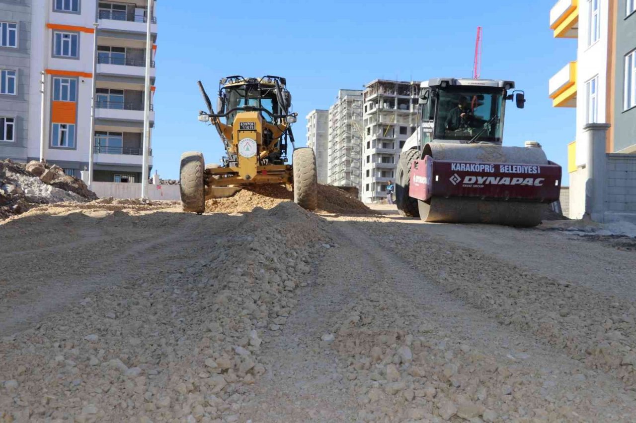 Karaköprü’de yeni yollar açılıyor