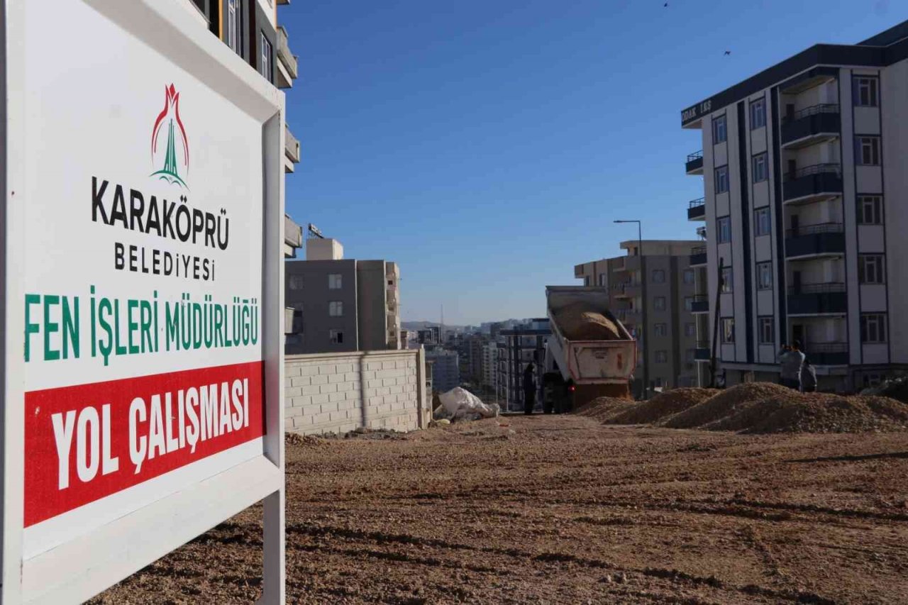 Karaköprü’de yeni yollar açılıyor