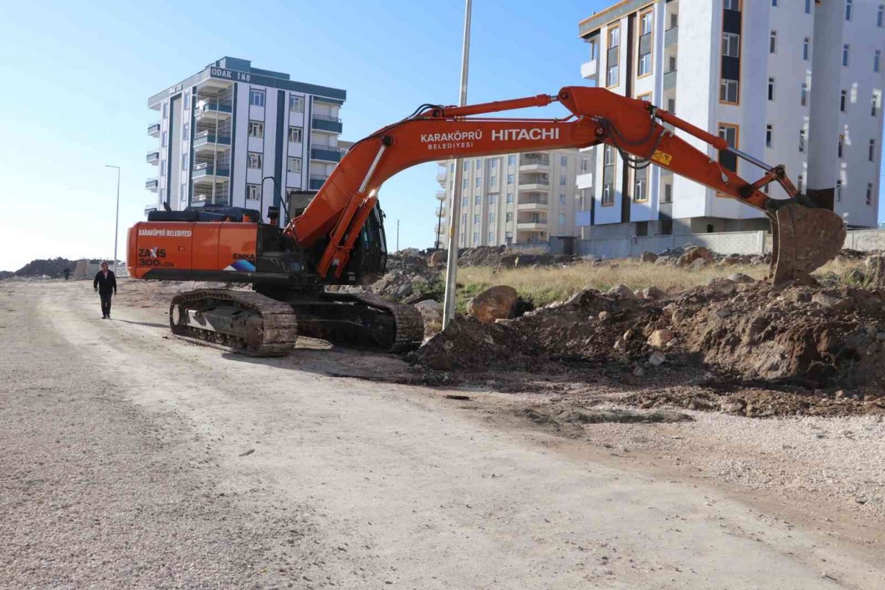 Karaköprü’de yeni yollar açılıyor