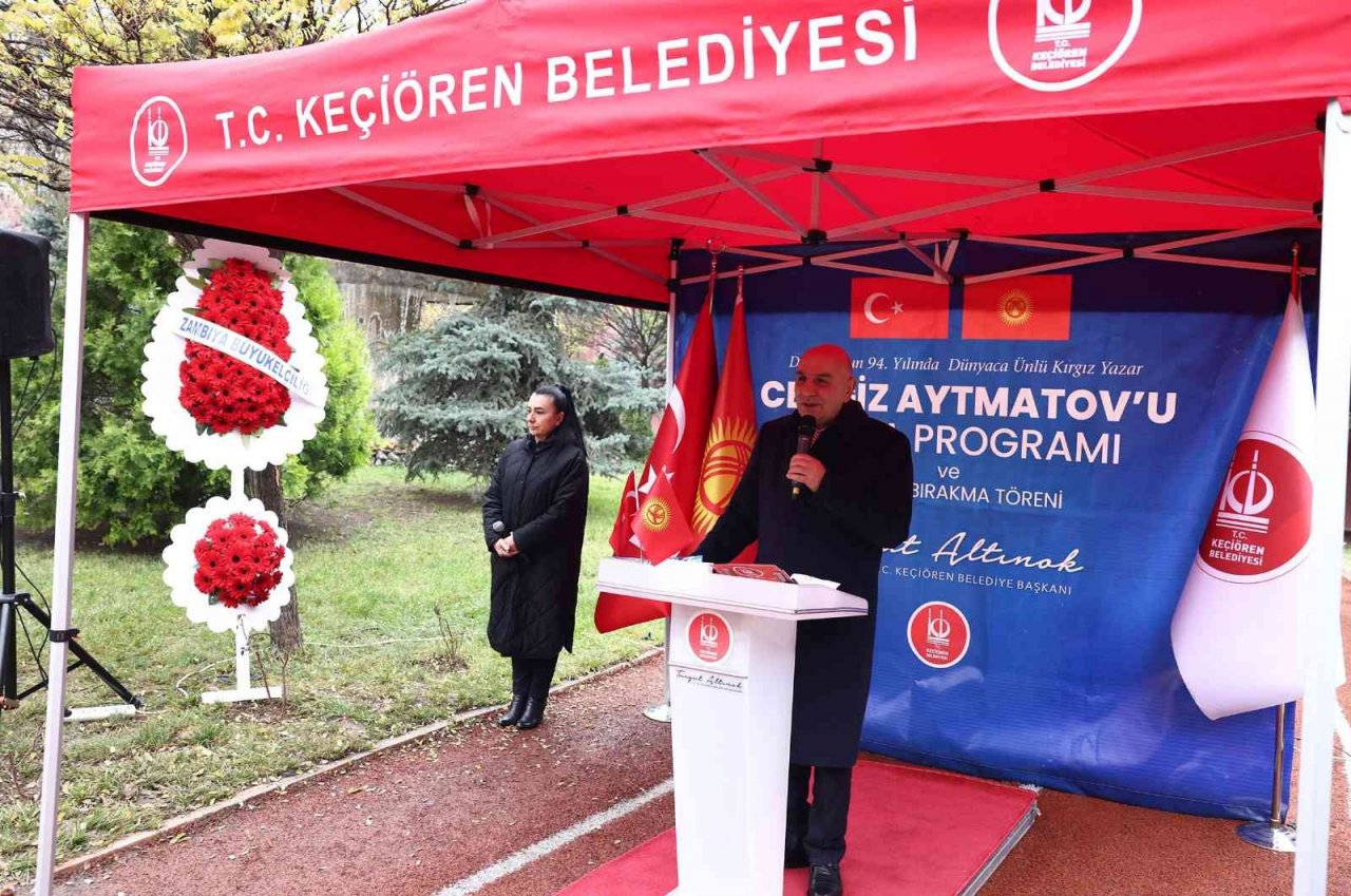 Cengiz Aytmatov 94’üncü doğum gününde Keçiören’de anıldı