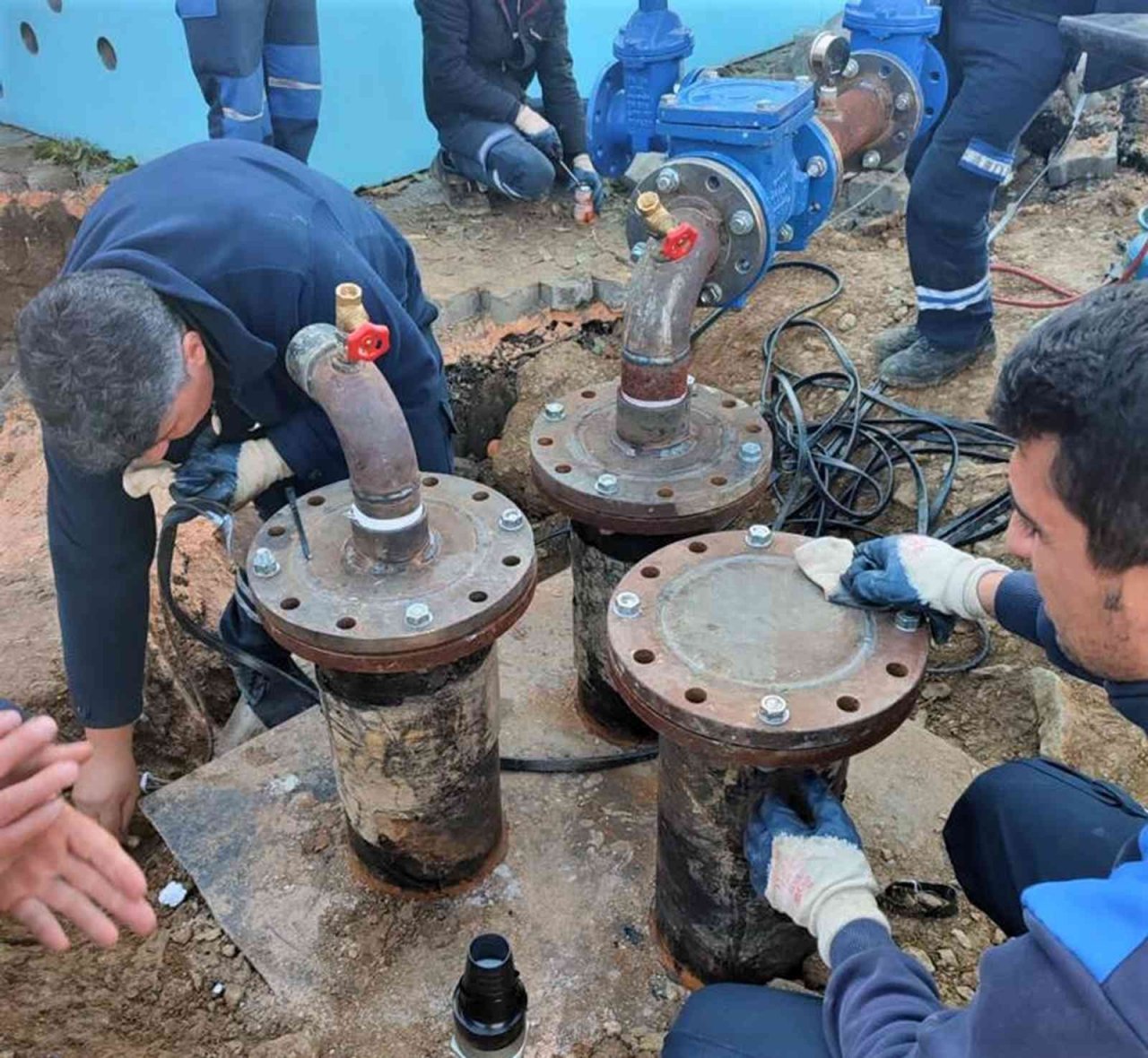 Yatağan’da 2 bin kişiye kesintisiz içme suyu sağladı