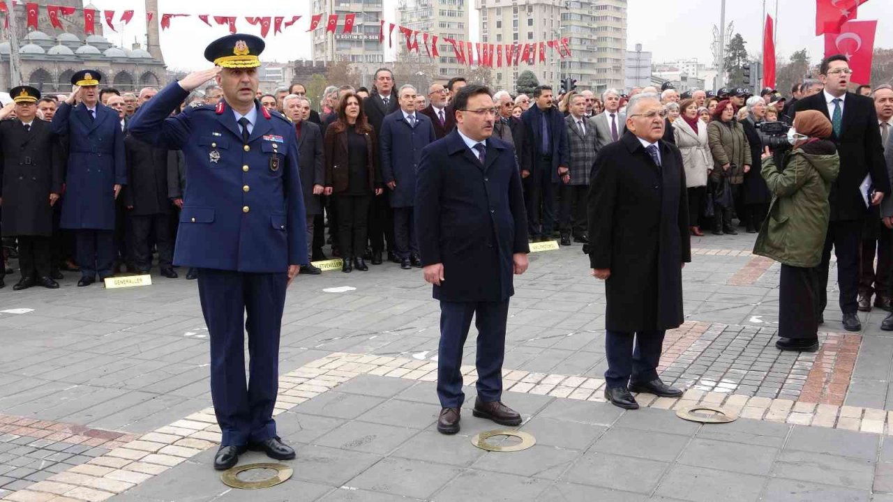 Atatürk’ün Kayseri’ye gelişinin 103. Yılı Coşkuyla Kutlandı