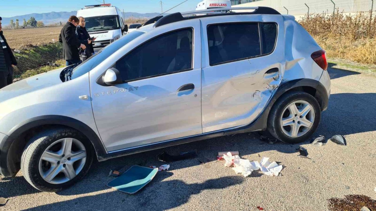 Osmaniye’de motosiklet ile otomobil çarpıştı: 1 yaralı