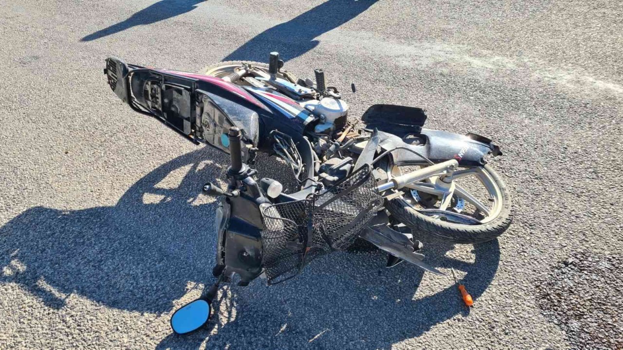 Osmaniye’de motosiklet ile otomobil çarpıştı: 1 yaralı