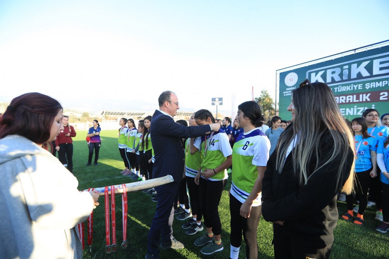 Pamukkale kriket heyecanına ev sahipliği yaptı