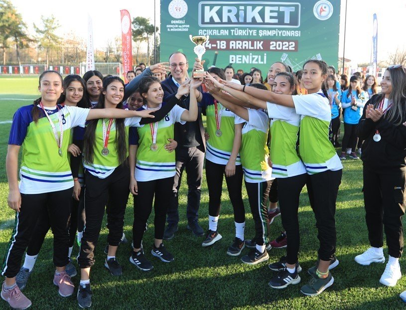 Pamukkale kriket heyecanına ev sahipliği yaptı