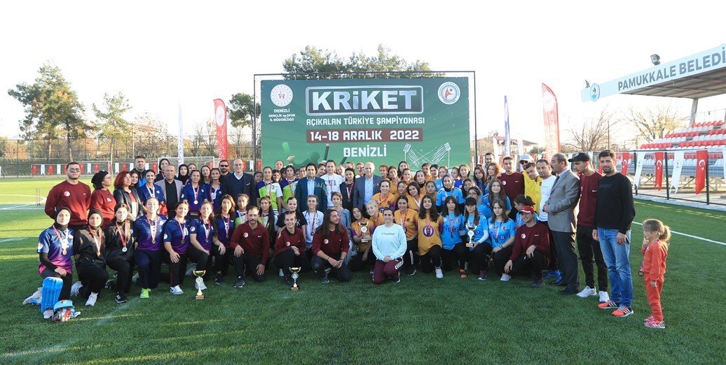 Pamukkale kriket heyecanına ev sahipliği yaptı