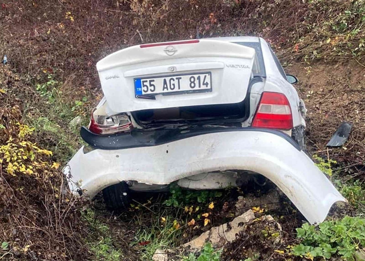 Samsun’da trafik kazası: 5 yaralı