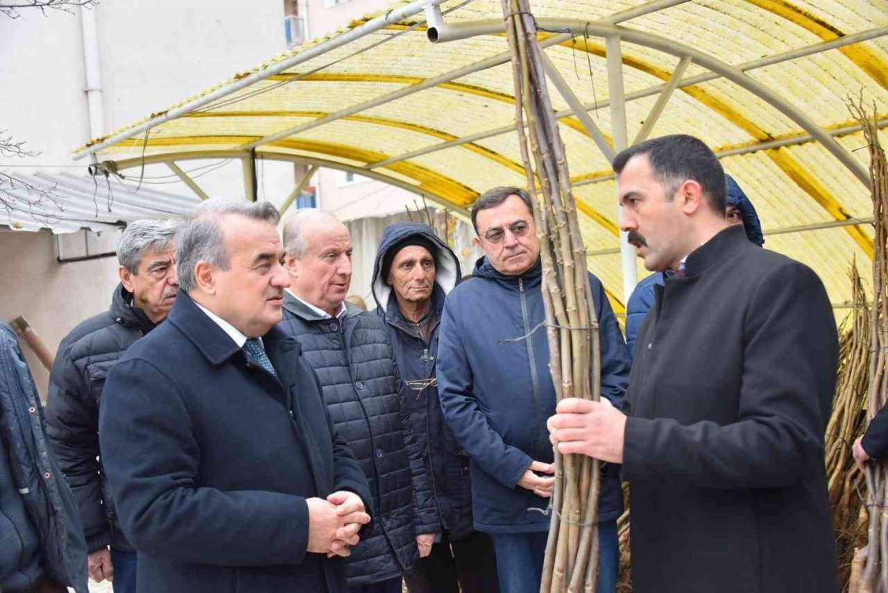 Bozüyük’te 898 adet ceviz fidanı dağıtıldı