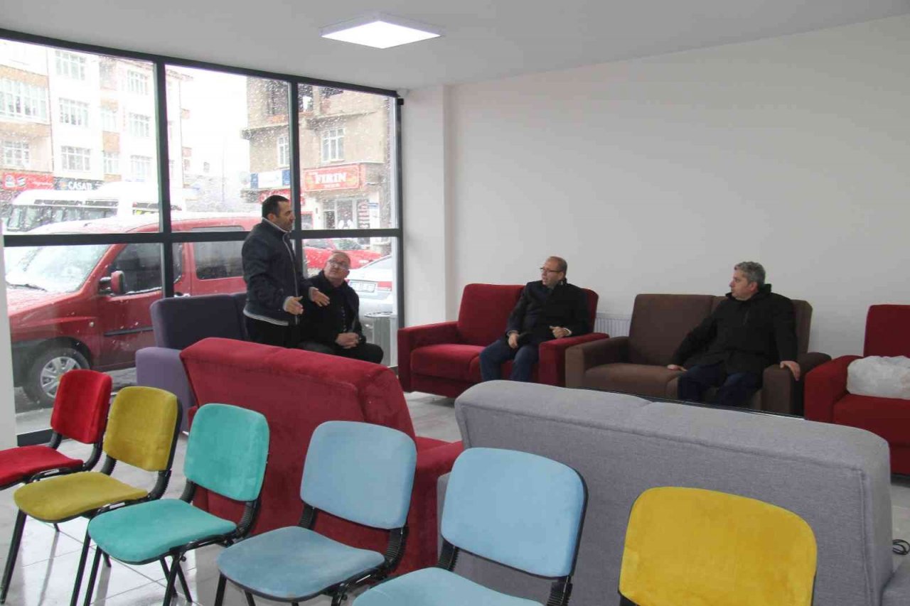 Başkan Altun ve Kaymakam Gülen, Bünyan Mini Terminali’nde incelemelerde bulundu