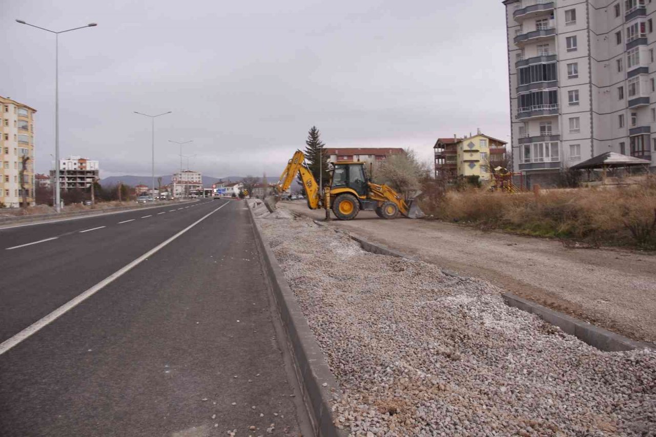 Bünyan’da Yaya Yolu Çalışmaları Devam Ediyor