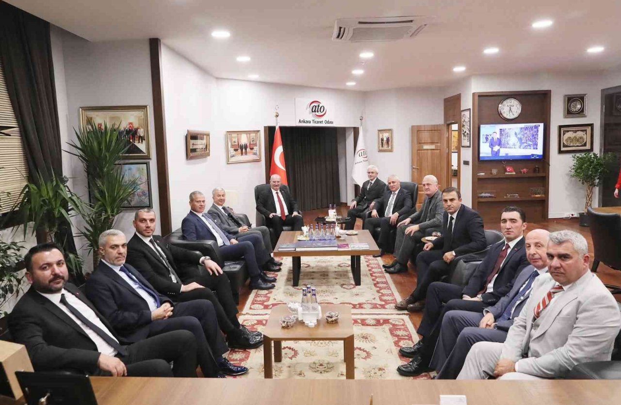 ALTSO Heyeti Ankara’da temaslarını sürdürüyor
