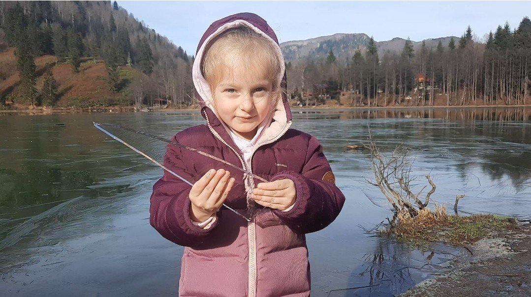 Borçka-Karagöl buz tuttu