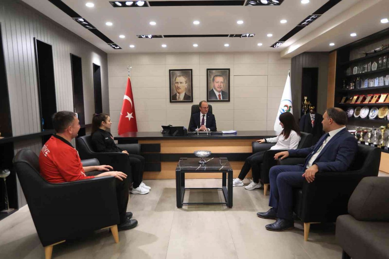 Denizlili şampiyonlar hedefini olimpiyat olarak belirledi