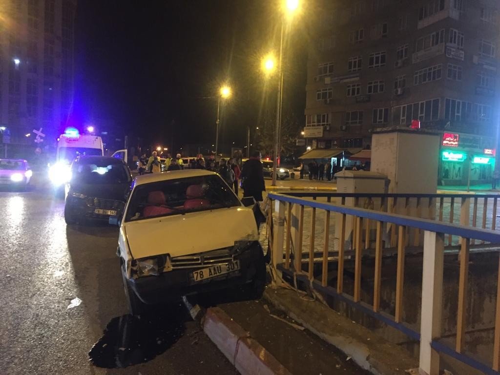 Kaza yaptı, alkollü olunca kaçmaya çalıştı