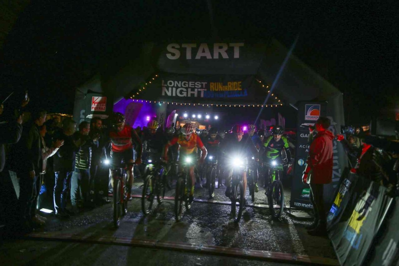 Çekmeköy’de zorlu parkur ve soğuk havada kıyasıya mücadele