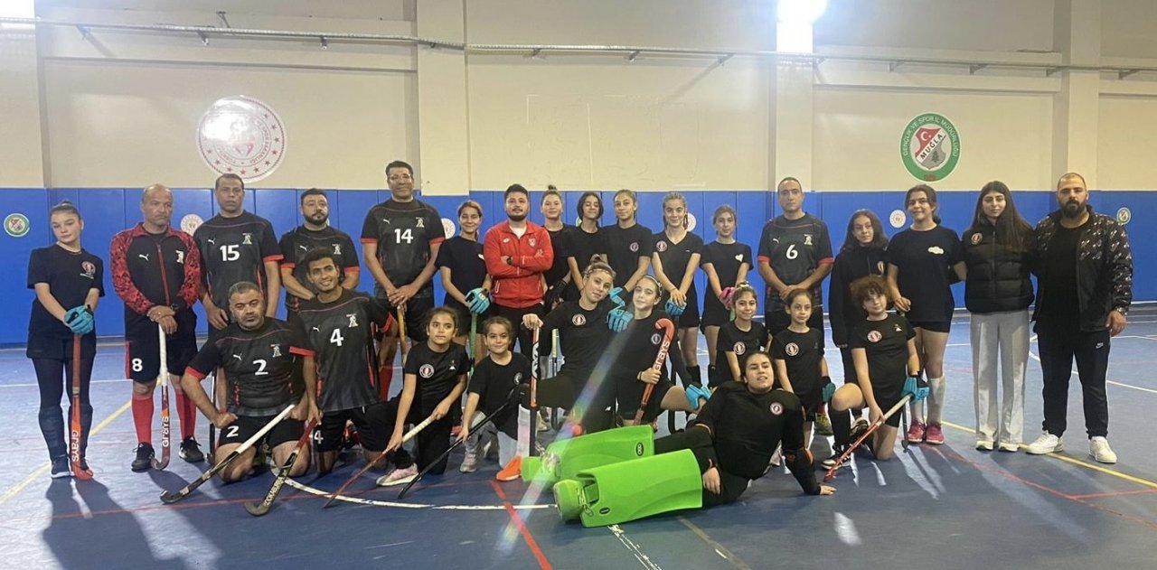 Mısır Hokey Milli takımı Muğla’da hazırlık karşılaşmaları oynadı