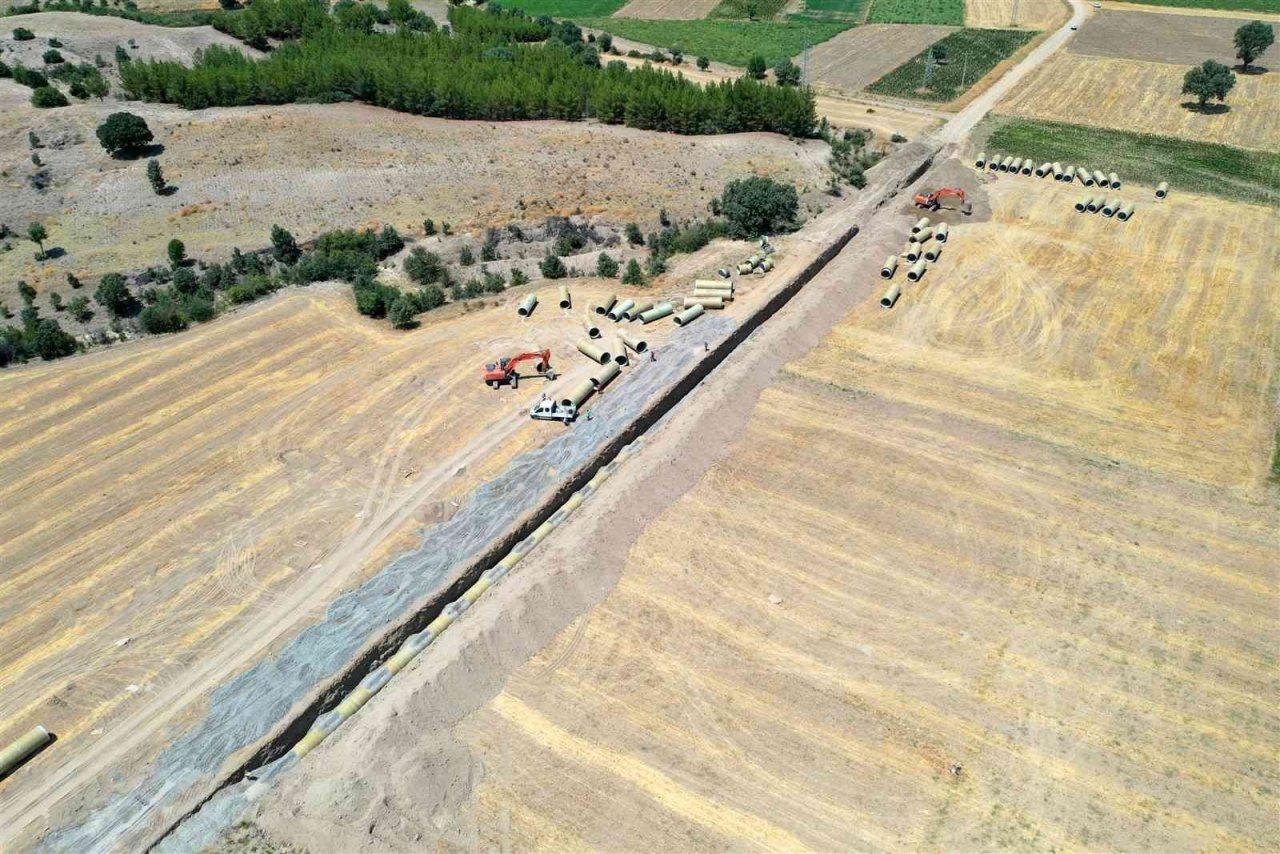 Acıpayam’ın verimli toprakları modern sulamayla buluşuyor