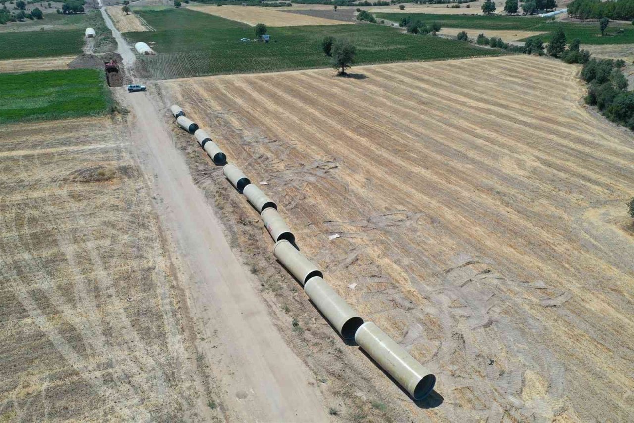 Acıpayam’ın verimli toprakları modern sulamayla buluşuyor