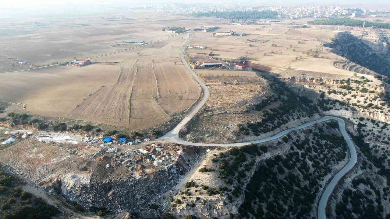 Tabiat parkı ilan edilen Ulubey Kanyonu sahasına çöp döküldüğü iddiası