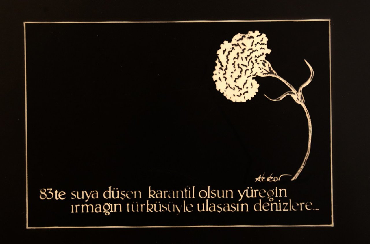 Korkut Akın’ın 41 yıllık kartpostal çalışmaları Küçükçekmece’de