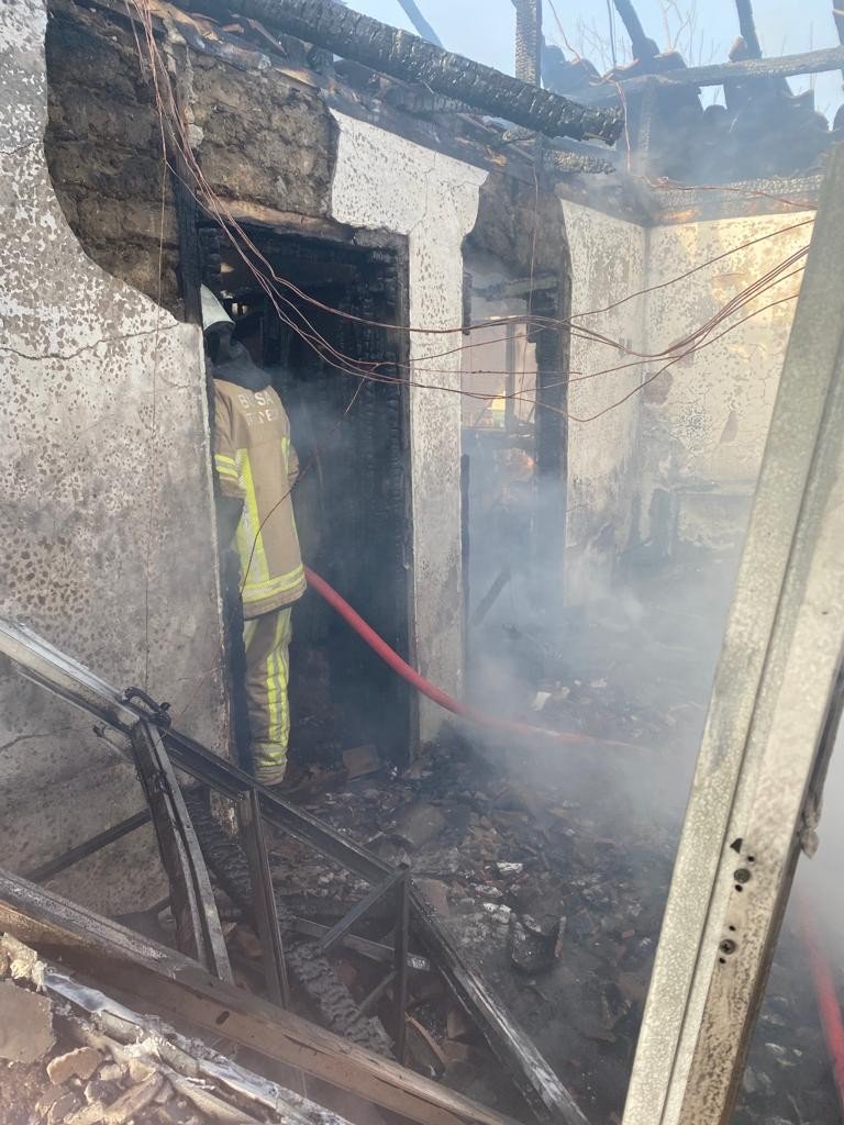 Mustafakemalpaşa’da korkutan yangın