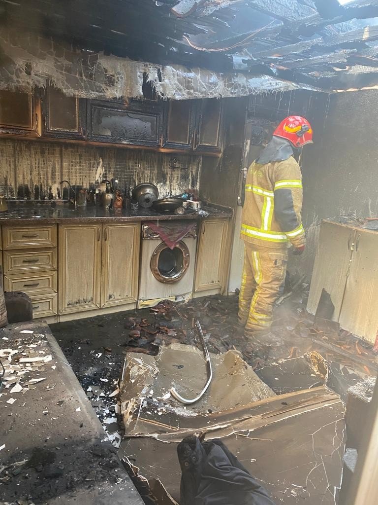 Mustafakemalpaşa’da korkutan yangın