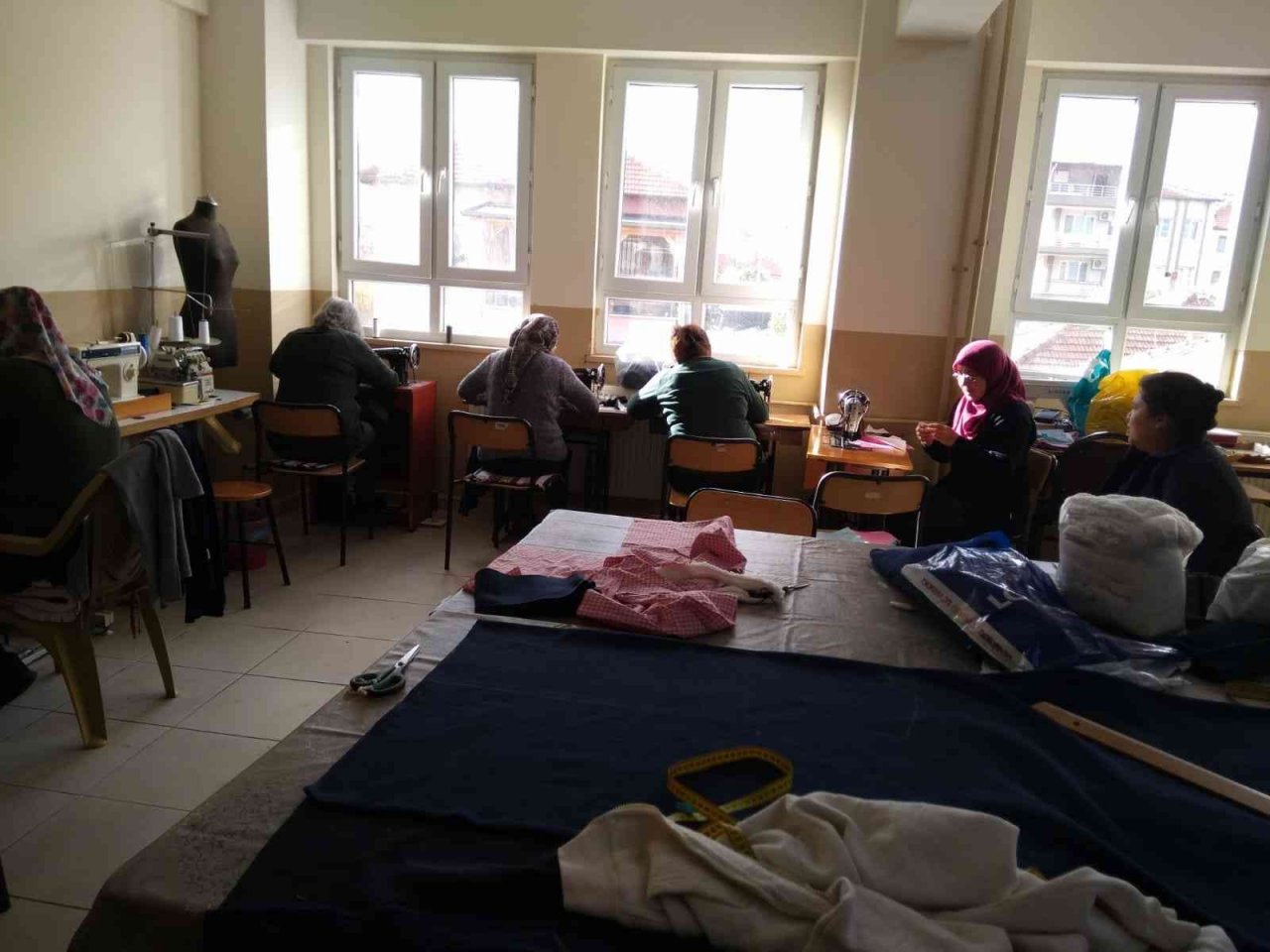 Sarıgöl’de el sanatları kursu açıldı