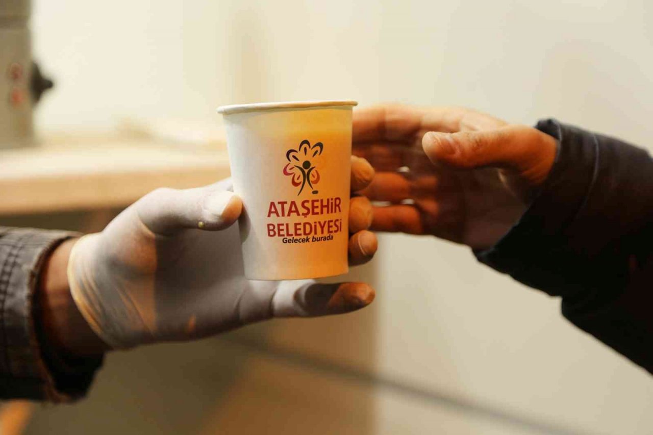 Ataşehirliler güne sıcak çorbayla başlıyor
