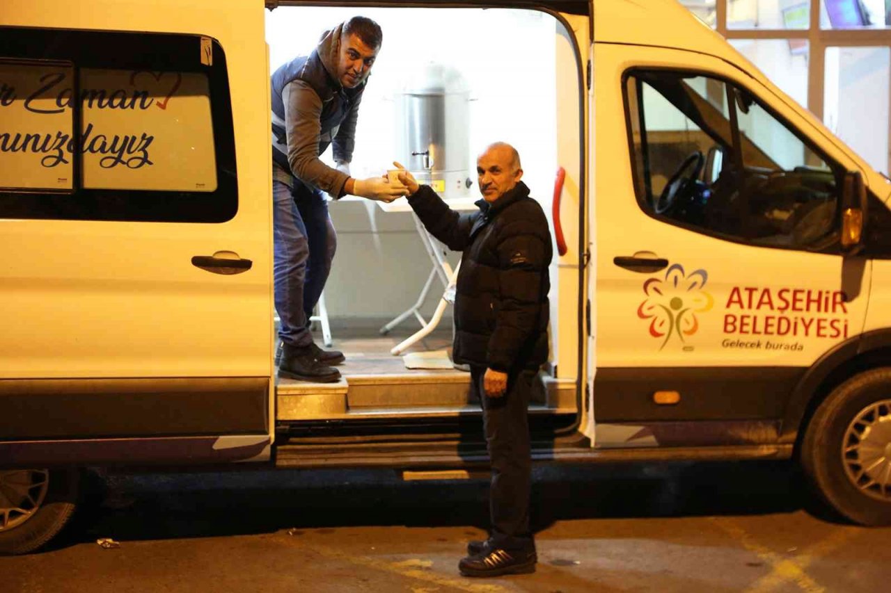 Ataşehirliler güne sıcak çorbayla başlıyor