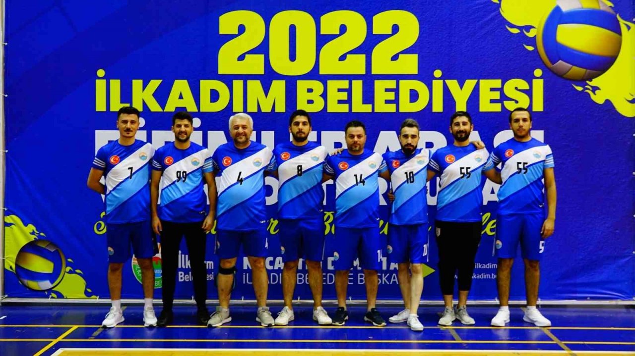 İlkadım Belediyesi Birimler Arası Voleybol Turnuvası başladı