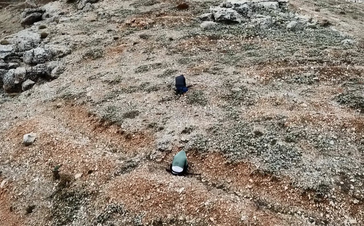 Adıyaman’da kaçak avcılar dron ile kovalandı