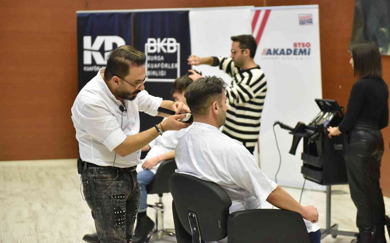 BTSO’dan geleceğin kuaförlerine eğitim