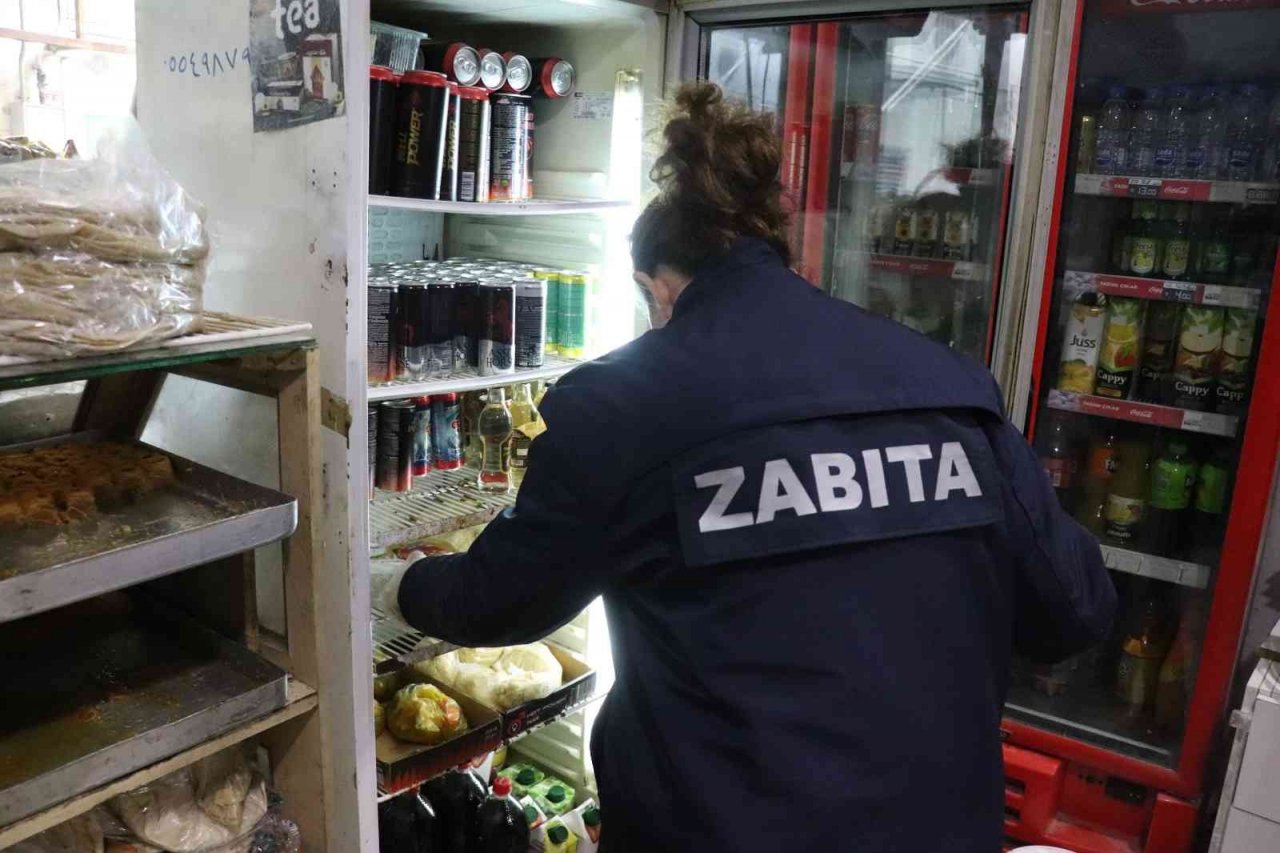 Zabıtadan tarihi geçmiş ürün denetimi