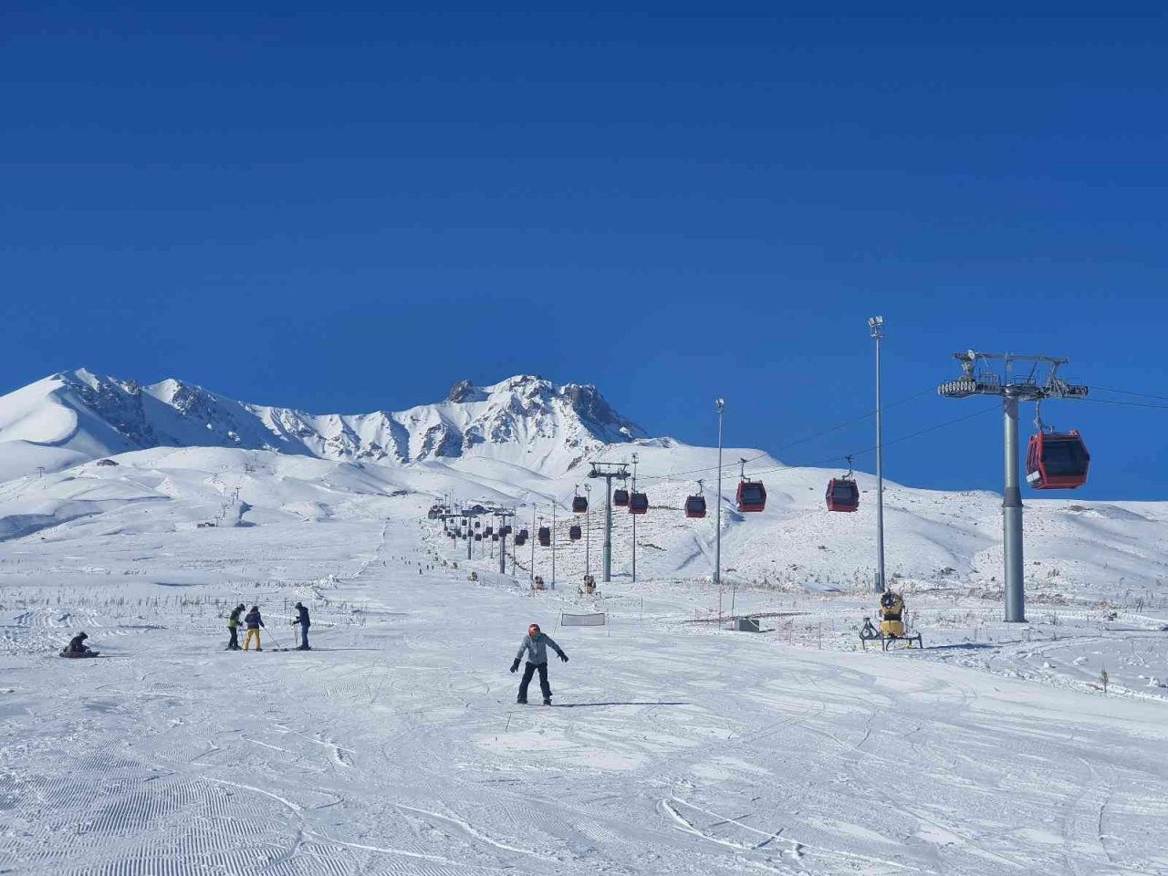 Erciyes’te sezon açıldı: Hedef 3 milyon turist