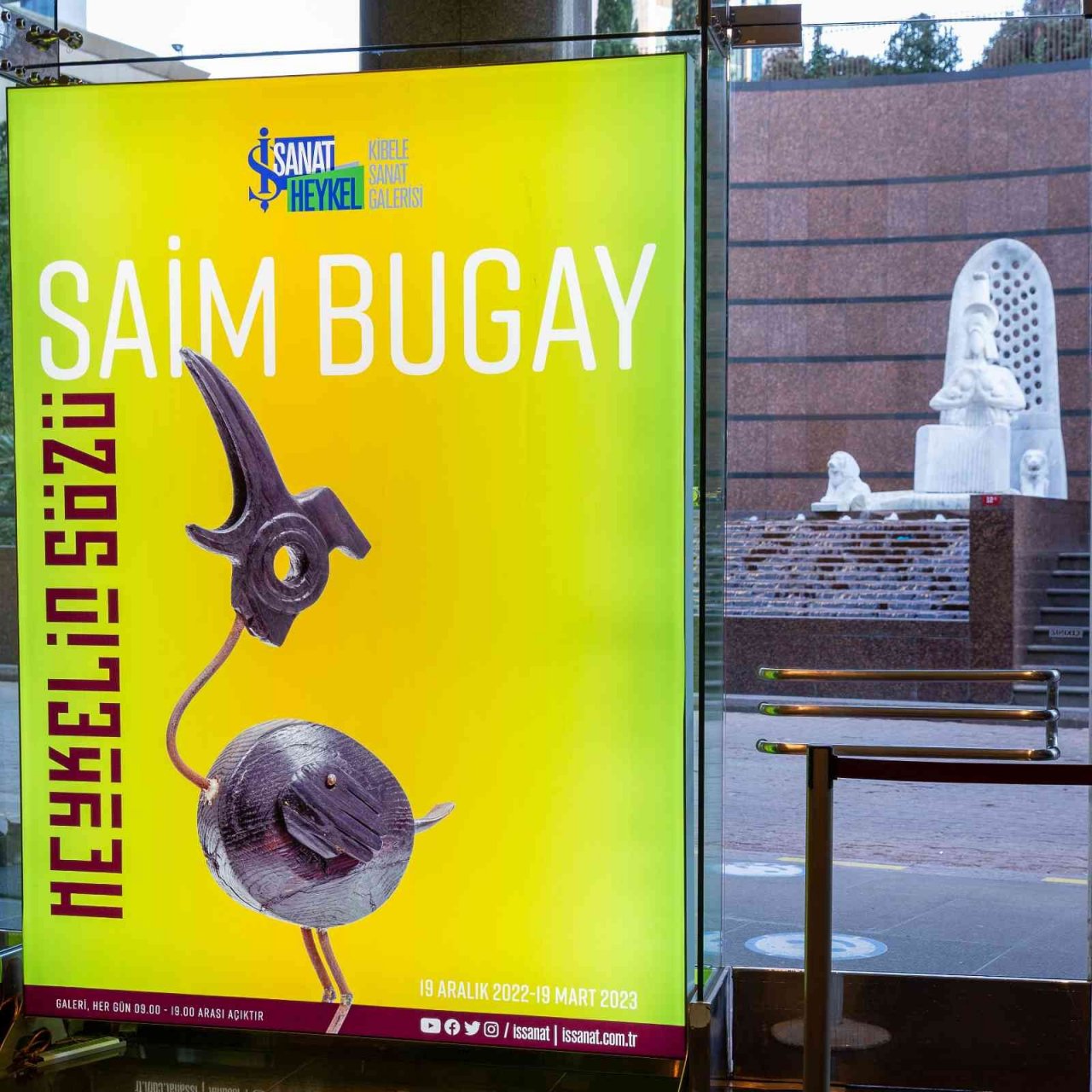 Saim Bugay’ın ‘Heykelin Sözü’ sergisi Kibele Sanat Galerisi’nde