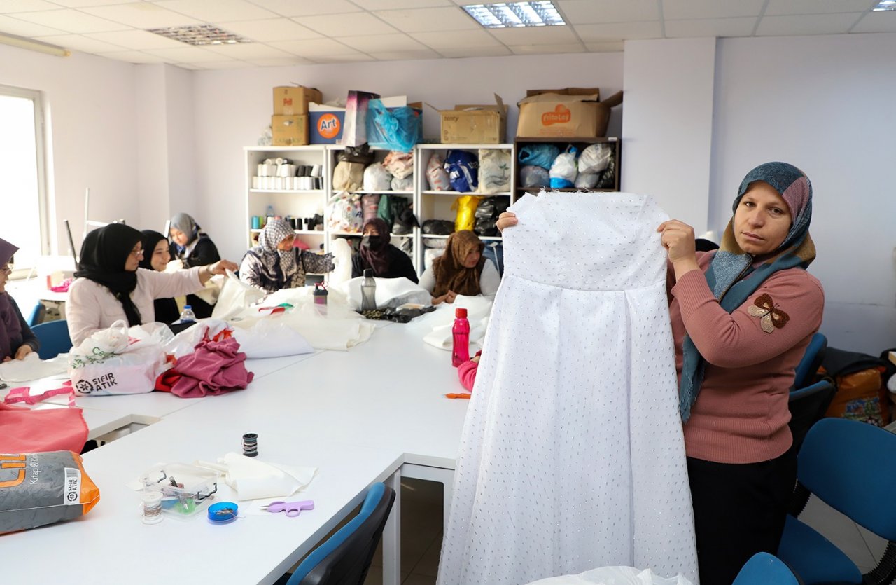 Kahramanmaraş’ta tekstil sektörüne kalifiye eleman yetiştiriliyor