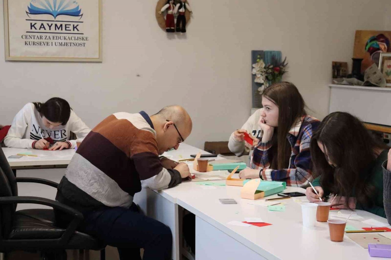 Mostar’da ’Katı Atölye’ Çalışması Yapıldı