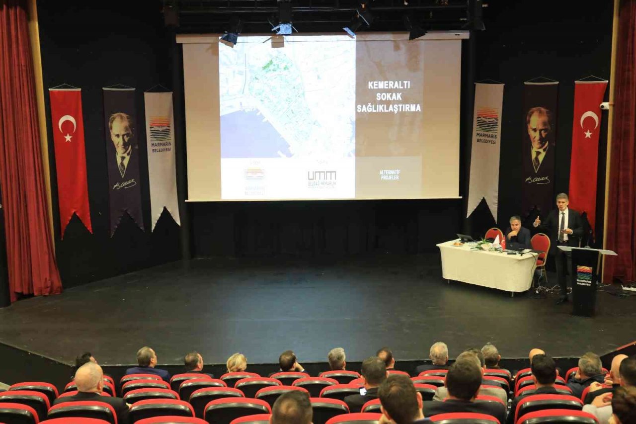 Marmaris Kapalı Çarşı’daki değişime birlikte karar verilecek