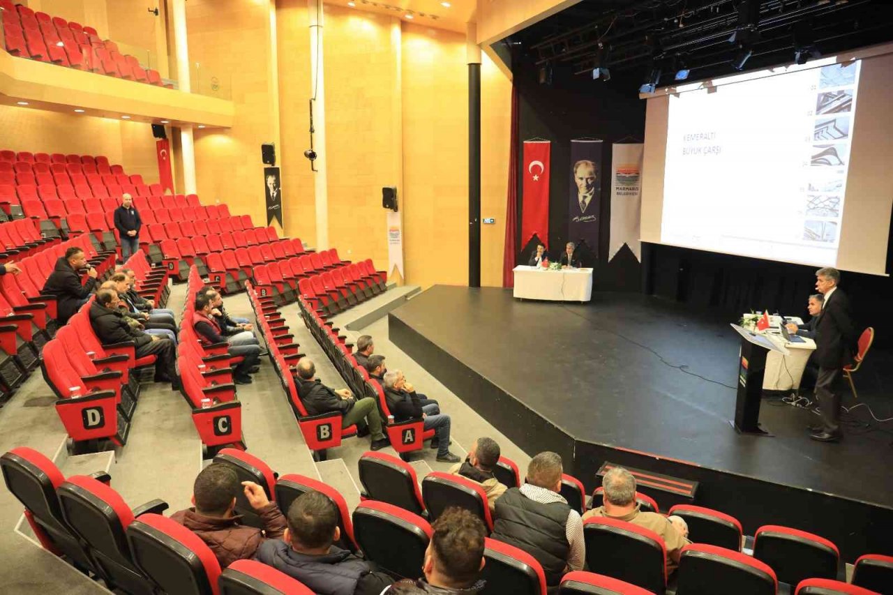Marmaris Kapalı Çarşı’daki değişime birlikte karar verilecek