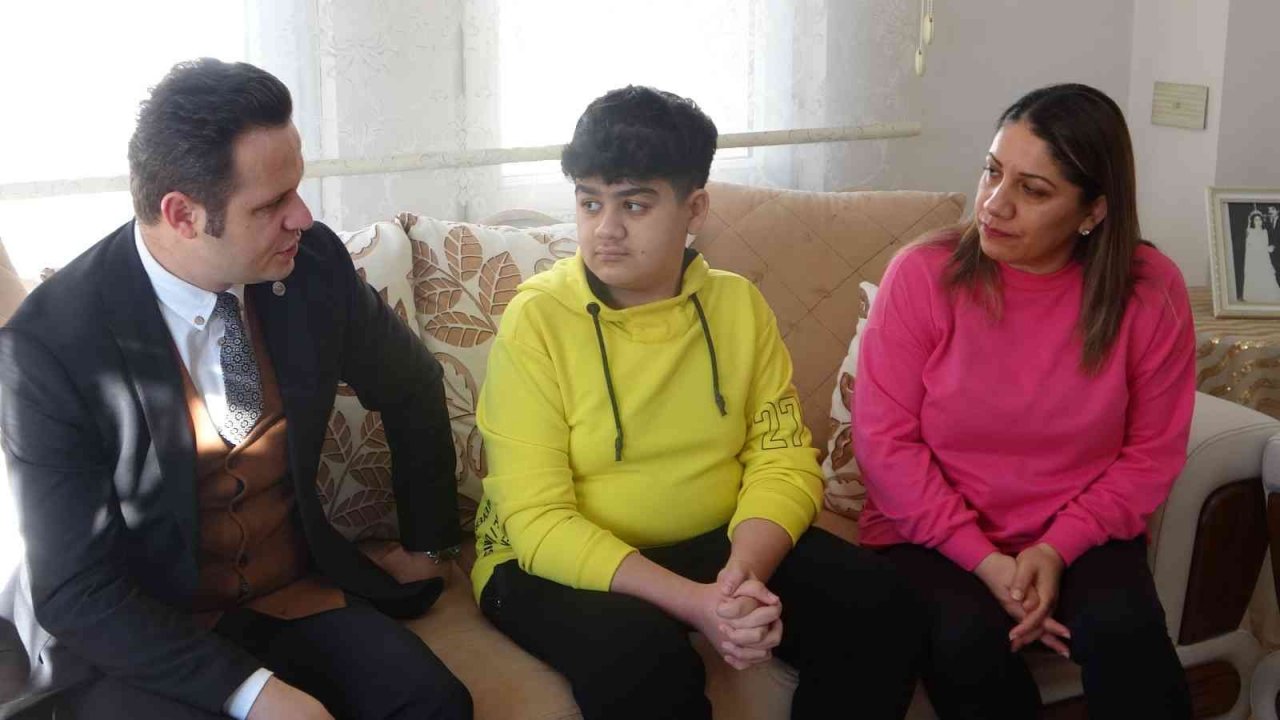 Evde eğitimden faydalanan İğci, savcı olmak istiyor