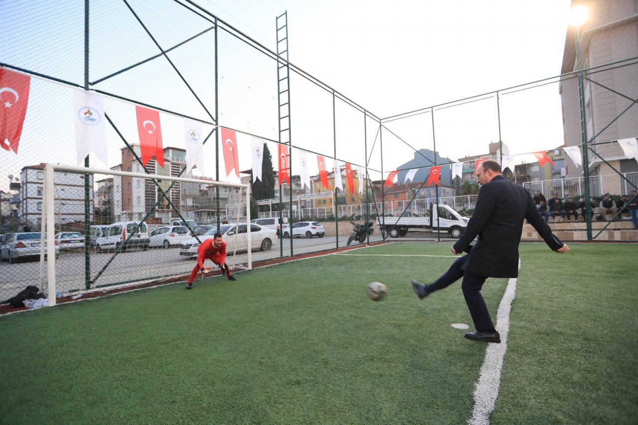 Pamukkale Belediyesi futbol turnuvasında heyecan başladı