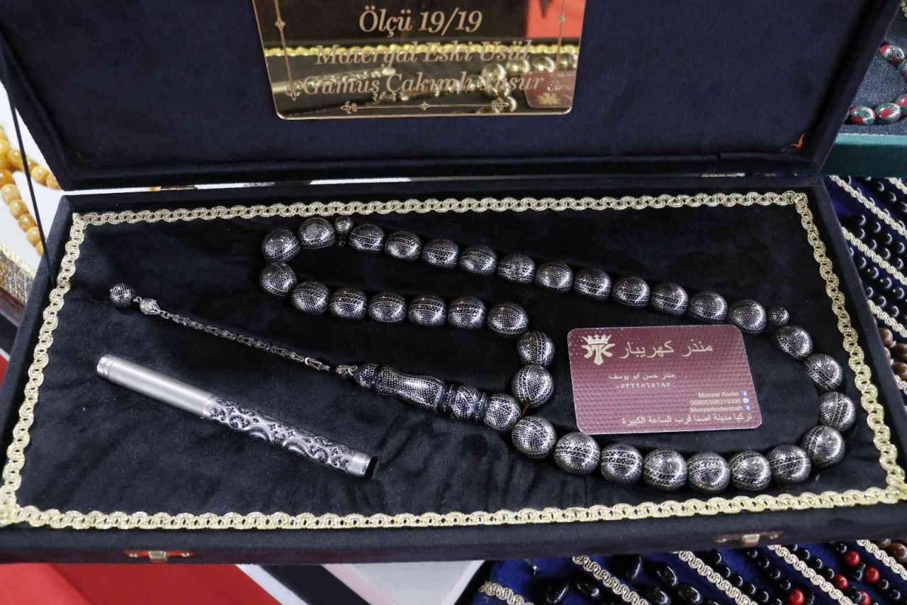 Türkiye’nin ilk “Tespih ve Doğal Taşlar Fuar"ı Adana’da açıldı