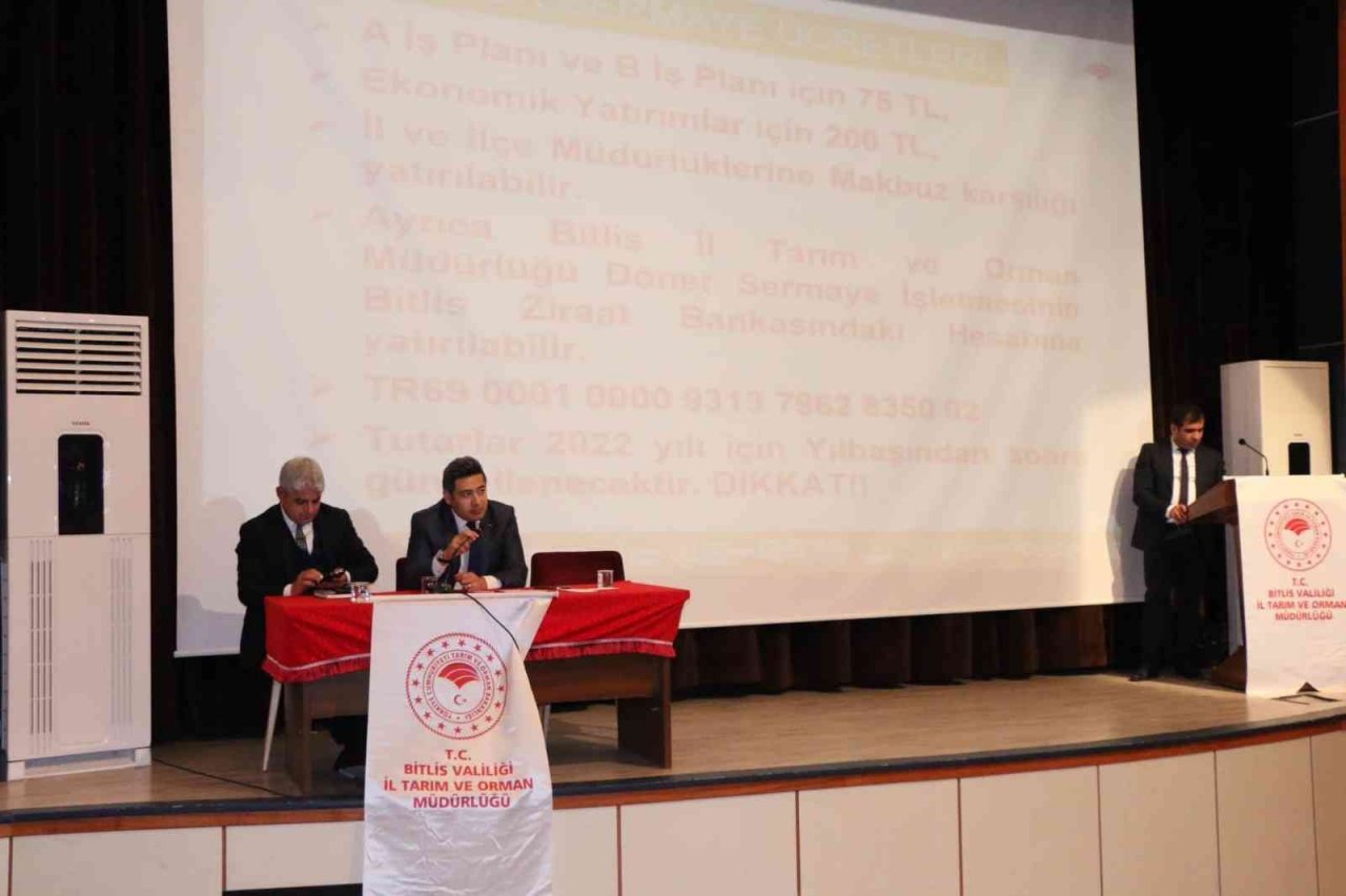 Hizanlı çiftçiler hibe destekleri hakkında bilgilendirildi